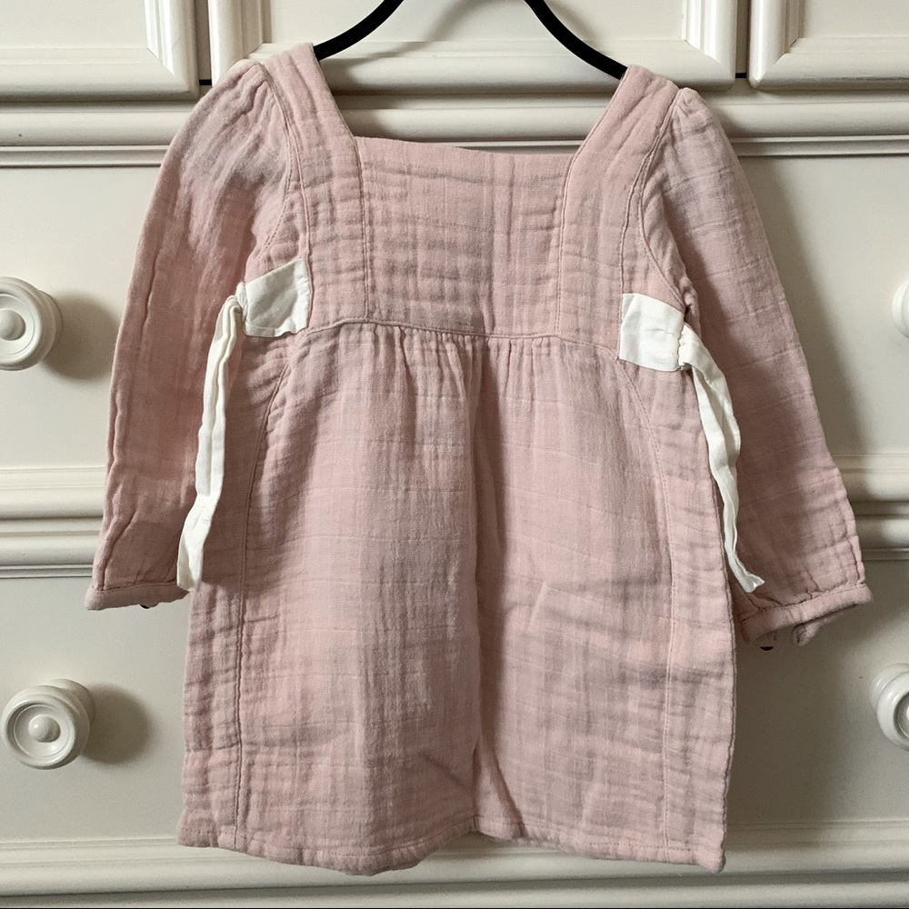 Ban girls City Mouse pink gauge dress size 12-18 month